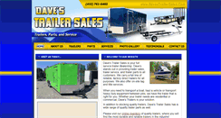 Desktop Screenshot of davesboattrailers.com